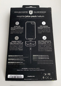 Mophie Juice Pack Helium , Made for iPhone SE/5S/5 (2 фото из 2)