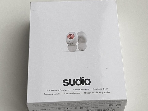 Sudio Tolv True Wireless White