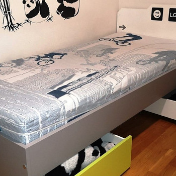 MEBLIK LASTEVOODI KOMPLEKT, KASUTATUD, HEAS KORRAS