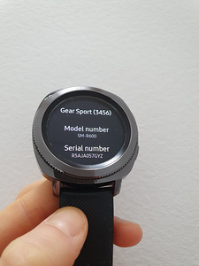 Samsung Gear Sport 42mm Black + rose gold belt (8 foto / 9)