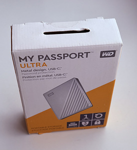 Western Digital WD My Passport Ultra USB-C 1TB , Silver (5 foto / 5)