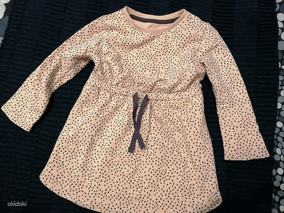 Платье с длинными рукавами, 2-3 года (98см)