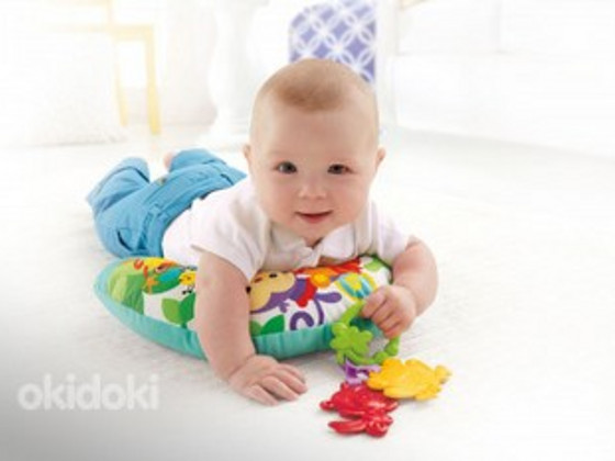 Fisher-price vihmametsa sõprade rahustav, vibreeriv kõhupadi