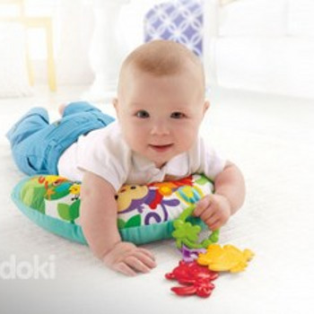 Успокаивающая вибрирующая подушка для живота fisher-Price Rainforest Friends