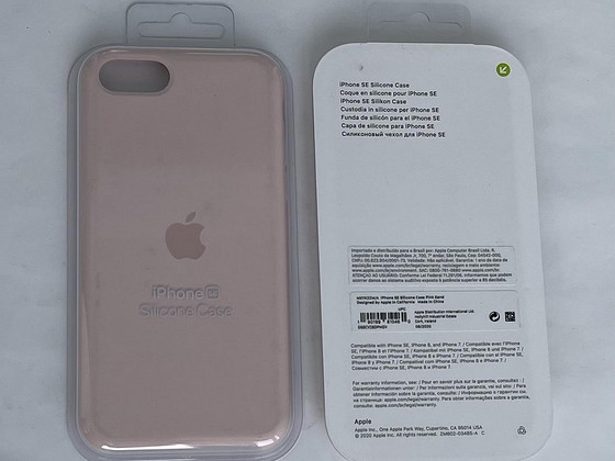 iPhone SE (2020) Silicone Case Pink Sand