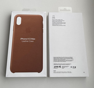 iPhone XS Max Leather Case Blue/Red/Brown/Black (2 фото из 5)