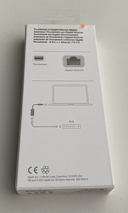 Apple Thunderbolt to Gigabit Ethernet Adapter (2 фото из 2)