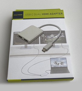ELETRA USBC-HDMI DUAL ADAPTER (1 foto / 2)