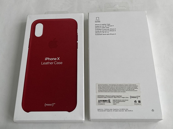 Apple iPhone X Leather Case