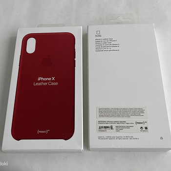 Apple iPhone X Leather Case