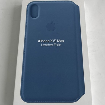 iPhone XS Max Leather Case Folio Black/Green/Red/Blue