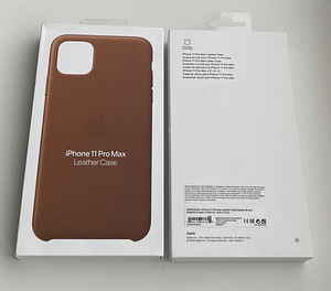 iPhone 11 Pro Max Leather Case Red/Blue/Black/Brown (3 foto / 4)