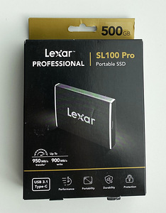 Lexar Professional SL100 Pro 500 GB Black (1 фото из 4)