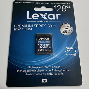 Lexar SDXC Card Premium Series UHS-I 128GB
