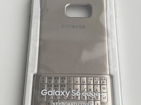 Samsung Keyboard Cover Galaxy S6 edge+ , Gold