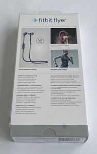 Fitbit Flyer Wireless Fitness Headphones, nightfall blue (2 фото из 4)