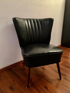 Stiilne väike tugitool/ belgium cocktail chair 1950 (1 foto / 5)