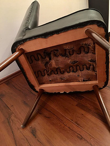 Stiilne väike tugitool/ belgium cocktail chair 1950 (3 foto / 5)