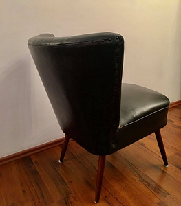 Stiilne väike tugitool/ belgium cocktail chair 1950 (4 foto / 5)