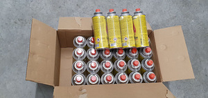 Gaasiballoonid 28tk(kast) (1 foto / 2)