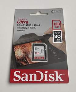 SanDisk Ultra SDXC Card 128GB Class 10 UHS-I, 80MB/s (1 фото из 2)