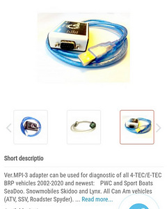 Diagnostic kit BRP SeaDoo Skidoo (1 photo of 5)