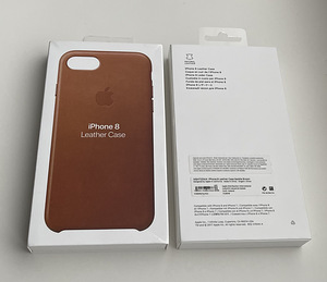 iPhone 8 Leather Case Black/Midnight Blue/Saddle Brown (3 фото из 3)