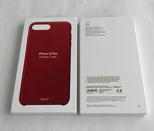 iPhone 8 Plus Leather Case Brown/Blue/Red/Black (4 фото из 6)