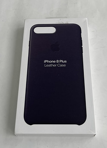 iPhone 8 Plus Leather Case Brown/Blue/Red/Black (5 фото из 6)