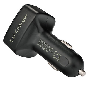 USB autolaadija, voltmeeter, ampermeeter 2 pesa, 3.1A (2 foto / 2)