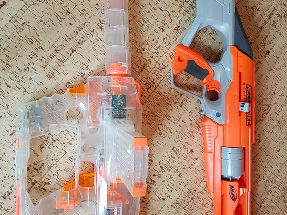 Nerf evader, alpahawk, патроны