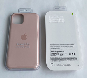 iPhone 11 Pro Silicone Case Pink/Black/Clear/Red/Blue/White (5 фото из 7)