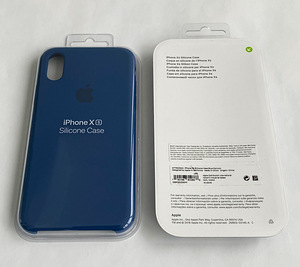 iPhone XS Silicone Case Red/Pink/Blue/White/Black (1 foto / 4)