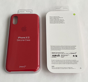 iPhone XS Silicone Case Red/Pink/Blue/White/Black (3 foto / 4)