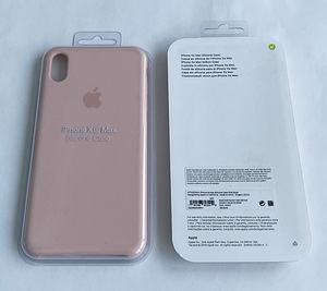 iPhone XS Max Silicone Case Red,Pink,Blue,Black,Nectarine (2 foto / 7)