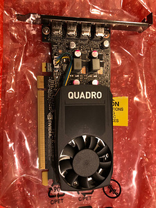Продам новую видеокарту NVIDIA QUADRO P1000 (1 фото из 2)