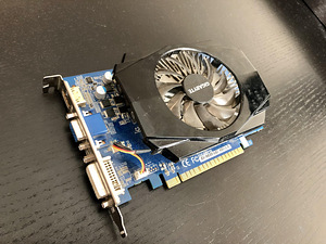 Видеокарта gIGABYTE GT630 1 ГБ (1 фото из 1)