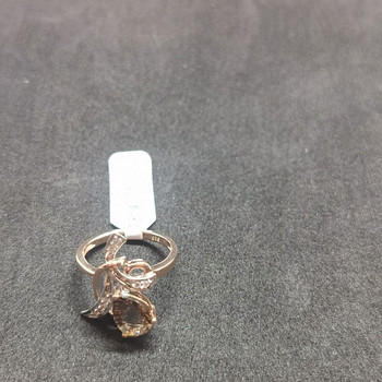 Kuld sõrmus teemantidega 585 proov (№1300)