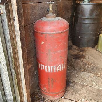Советский газовый баллон