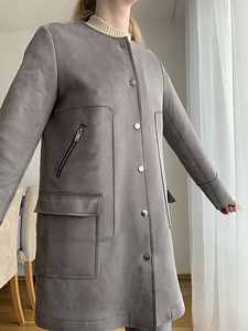 Mango kevadine seemisnahast mantel (1 foto / 8)