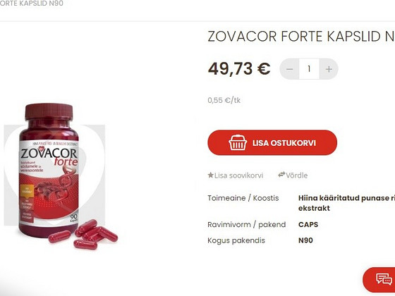 Zovacor Forte