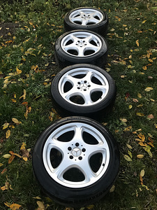 Mercedes-Benz оригинальные литые диски R18 5x112 (1 фото из 7)