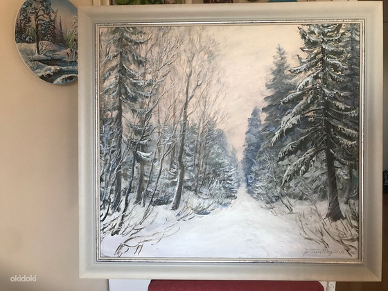 Jaan Tuuling maal Lumesajune metsasiht 1986