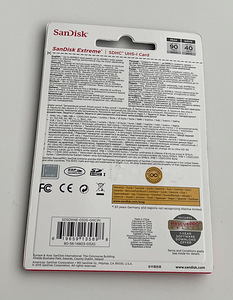 SanDisk SDXC Extreme SDXC 32GB/64GB 90MB/s Class 10 (2 foto / 4)