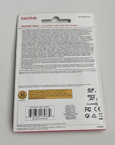 SanDisk Ultra microSDXC 64GB 80MB/s UHS-I Class10 + Adapter (2 foto / 2)