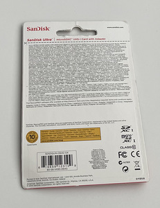 SanDisk Ultra microSDHC 64GB 48MB/s Class10 + adapter (2 foto / 2)