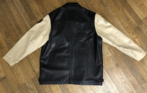 Air Jordan vintage leather jacket XXL (like new) (2 foto / 4)