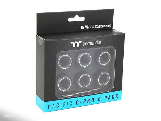 Thermaltake Pacific C-PRO G1/4 PETG Tube16 мм+ põlv 90*