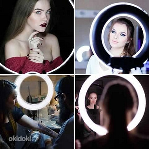 СЕЛФИ ЛАМПА КОЛЬЦЕВАЯ 30 см LED инстаграм(SELFIE LAMPAS) (1 фото из 5)