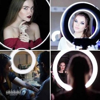 SELFIE LAMPAS Gredzens 30 cm LED Instagram (SELFIE LAMPAS)